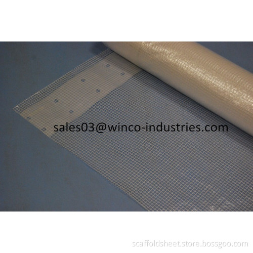 Australian market FR-5 scaffold sheeting scaffold tarpaulin